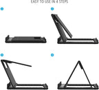 Foldable Portable and Angle Adjustable Phone Tablet Stand Holder - Image 5