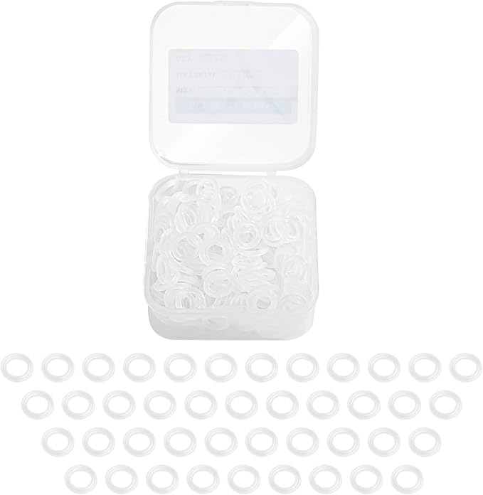 200Pcs Clear O-Ring Switch Dampeners Keycap - Image 6