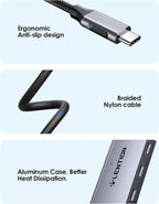 LENTION 6-in-1 USB C Hub Dock - Image 6