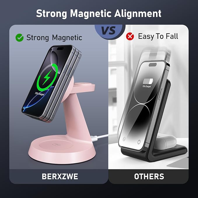3 in 1 Wireless Charging Station - Image 3