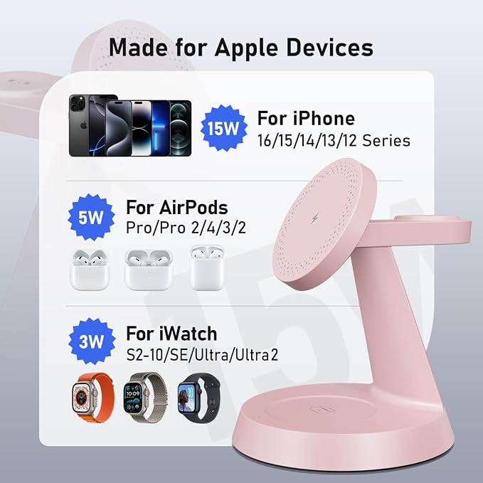 3 in 1 Wireless Charging Station - Image 4