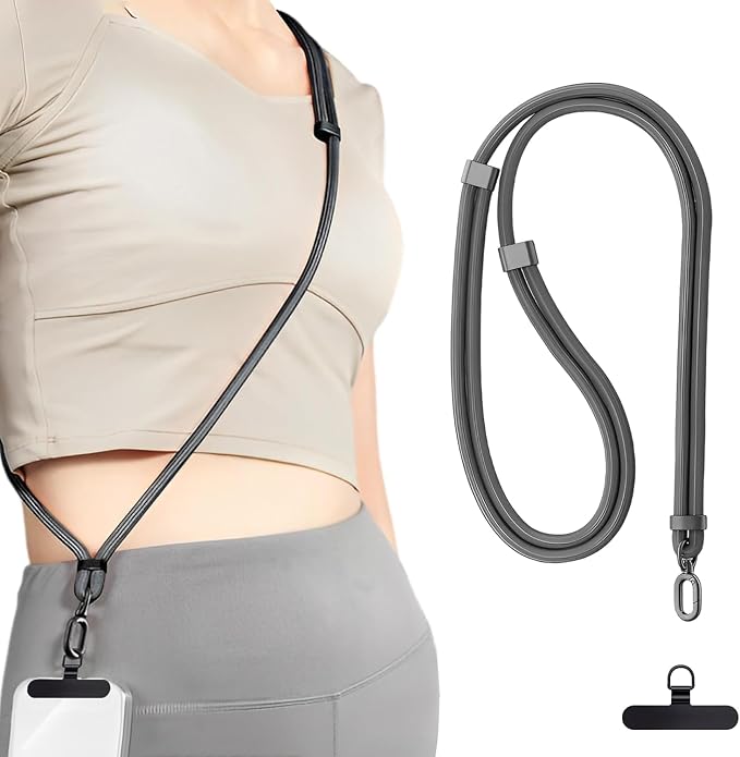 ZXZone Phone Strap*1 Phone Tether Tab*1 Adjustable Neck Strap Phone Lanyard by ZXZone