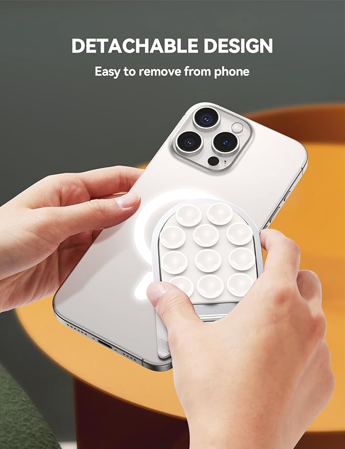 JOYROOM Suction Cup Phone Mount, Magsafe Phone Grip - Image 7