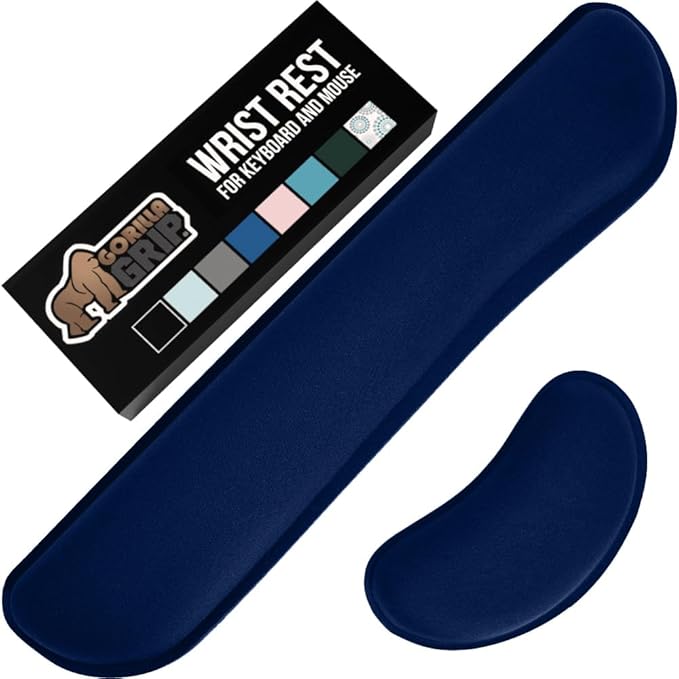 GORILLA GRIP Silky Gel Memory Foam Wrist Rest by GorillaGrip