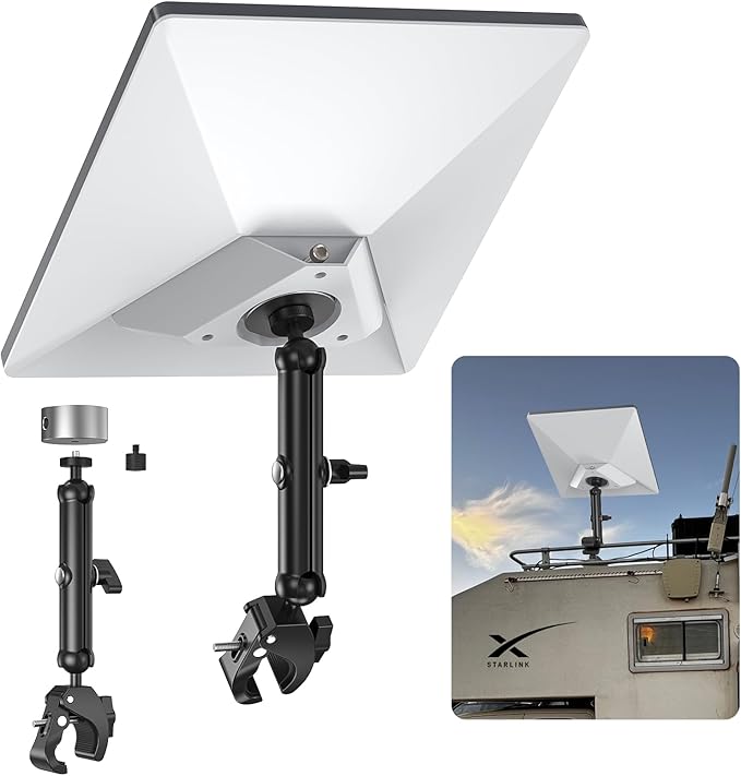 XLTTYWL 2025 Starlink Mini Pole Mount Kit, Aluminum Mini Starlink Tripod Adapter by XLTTYWL