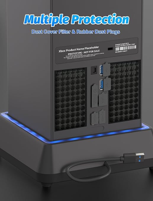 Cooling Fan for Xbox Series X Mviioe Xbox Series X Cooling Stand - Image 6