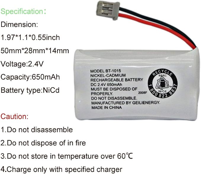GEILIENERGY BT-1015 BT1015 Battery Compatible - Image 2