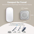 5-in-1 Wireless Charger for MagSafe, AC ISLAND Portable Travel Charging Station - Image 5
