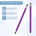 PATIKIL 5 Pcs Stylus Pens for Touch Screens, 2 in 1 High Sensitivity Universal - Image 4