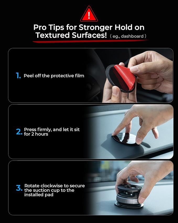 MRGLAS 2026 Upgraded Vacuum Magnetic Phone Holder, - Image 8