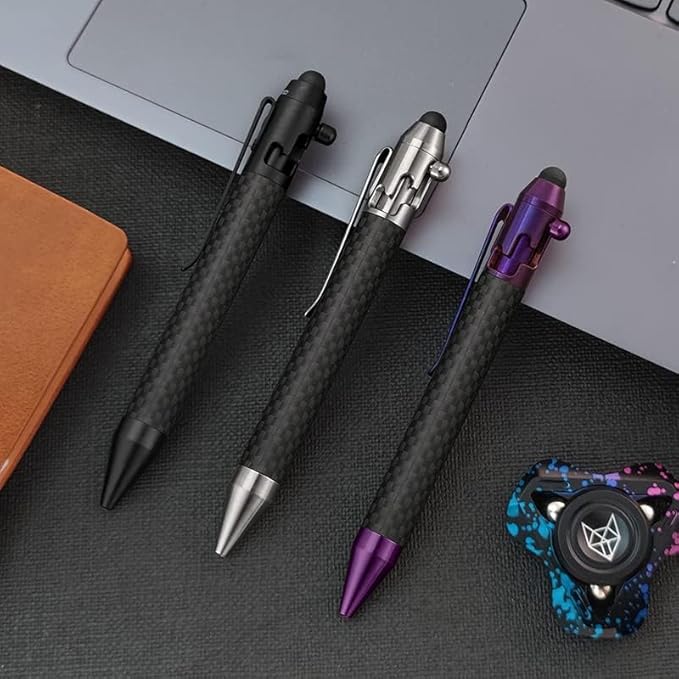 Cool Hand 4.9'' Carbon Fiber Bolt Action Pen Stylus - Image 6