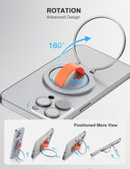 Grat 3 Magnetic Phone Grip Kickstand, 360° Rotatable Phone Loop Holder - Image 4