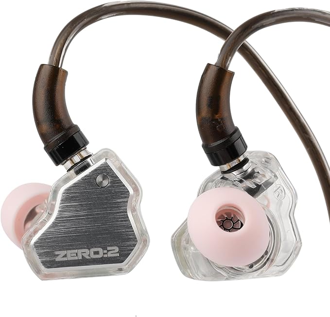 Linsoul 7Hz x Crinacle Zero:2 in Ear Monitor, Updated 10mm Dynamic Driver IEM by Linsoul