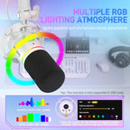 MAONO XLR/USB Dynamic Microphone, RGB Gaming Mic - Image 3