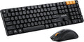 ProtoArc Mechanical Keyboard and Mouse, KM310 Wireless Rechargeable Aluminum by ProtoArc