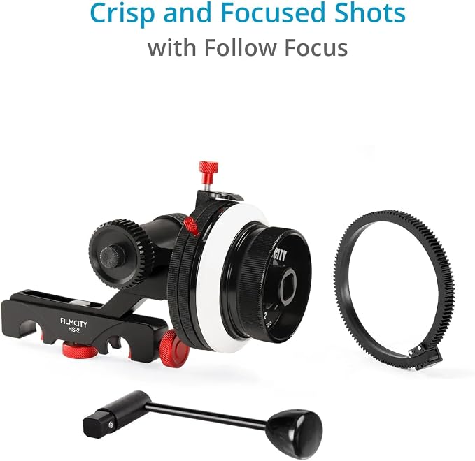 Shoulder Rig Kit w Matte Box & Follow Focus - Image 7