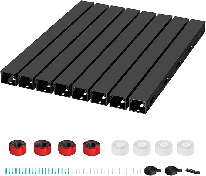 Cable Raceway - Magnetic Cable Management Under Desk by Aocii
