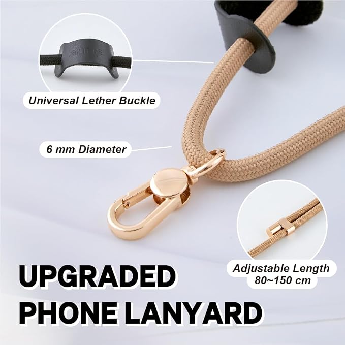 Universal Phone Lanyard, Anti-Theft Crossbody Strap - Image 2
