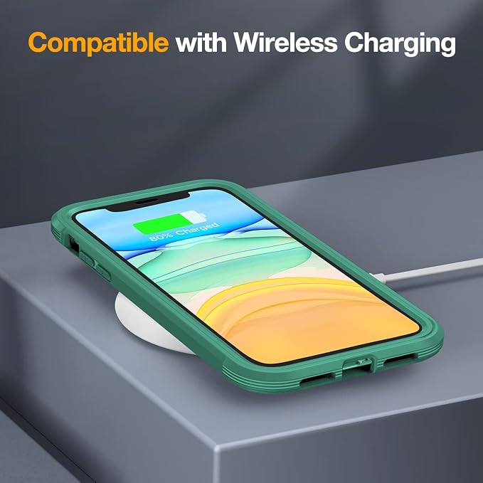 Miracase Glass Series for iPhone 11 Case 6.1 inch, Upgraded Full-Body Rugged - Image 5