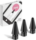 Replacement Tips for Apple Pencil Pro/1st/2nd &USB-C, 3 Pack High Sensitivity by Penstudio