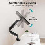 MOUNT PRO Single Monitor Mount for Max 43 Inch Ultrawide Computer Screen - Image 7