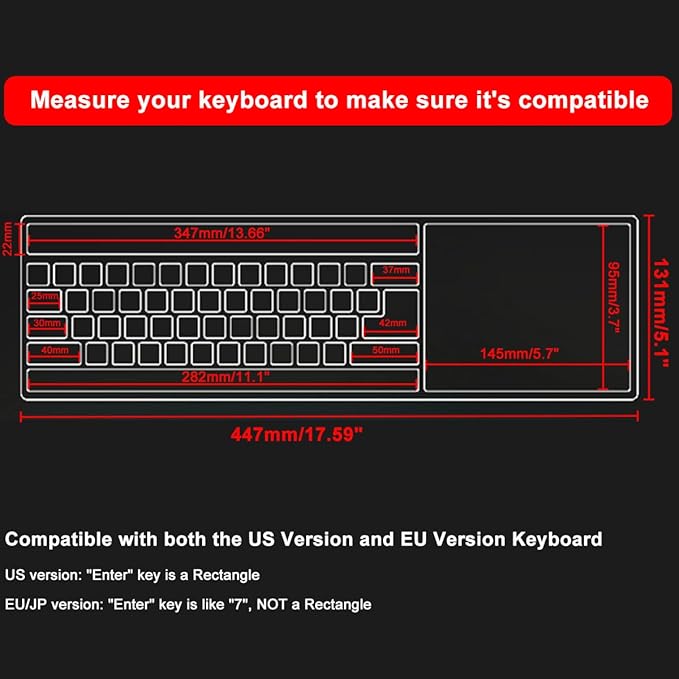 Universal Clear Anti-Dust Keyboard Skin Protector Cover - Image 2