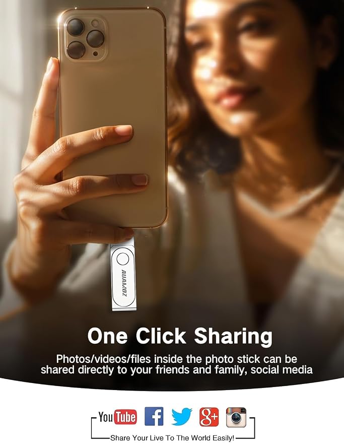 512GB Flash Drive Intended for iPhone, Memory Stick Storage Files Photos Videos - Image 6