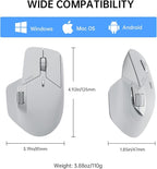 Rapoo MT760 Multi-Device Wireless Mouse, 11 Programmable Buttons, 4K DPI - Image 9