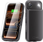 GIN FOXI Battery Case for iPhone 17 AIR, Charging Case Charger 8500mAh by GINFOXI