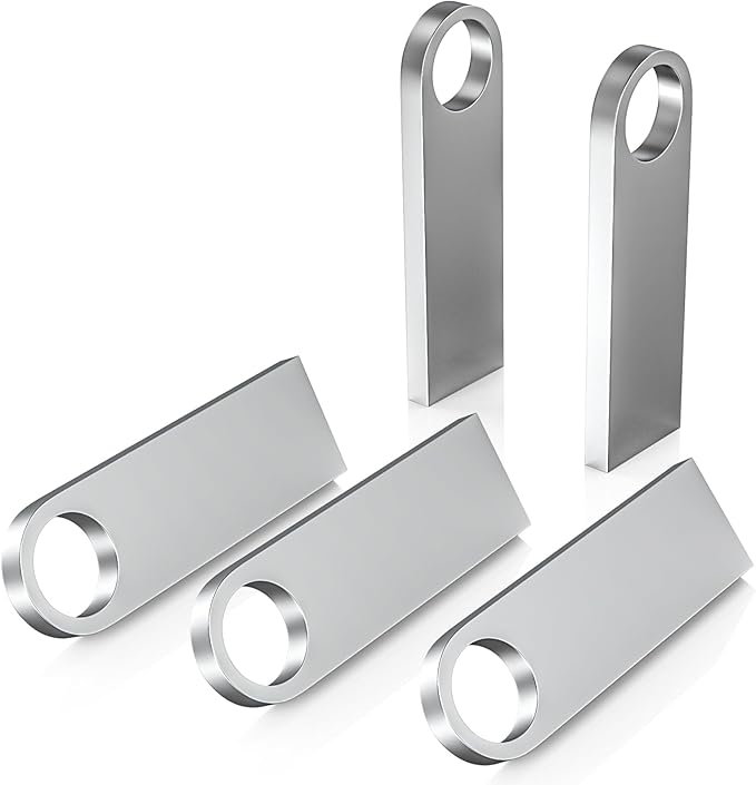 ABLAZE 32GB Flash Drive 5 Pack, Metal USB 2.0 Thumb Drives by ABLAZEGlobal
