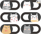 MESMOS Webcam Cover Slide, Cat Lovers Gifts by MesmorizingMemoriesMoments