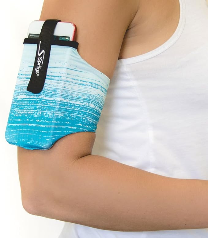 Sprigs Phone Armband Sleeve for iPhone 14, X Galaxy Z, S20 Google Pixel 7 - Image 4
