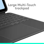 Logitech Combo Touch iPad Air 13 inch Case M2, iPad M3 & Air Keyboard Case - Image 4