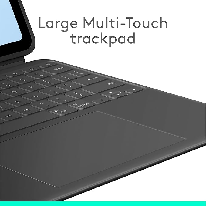 Logitech Combo Touch iPad Air 13 inch Case M2, iPad M3 & Air Keyboard Case - Image 4