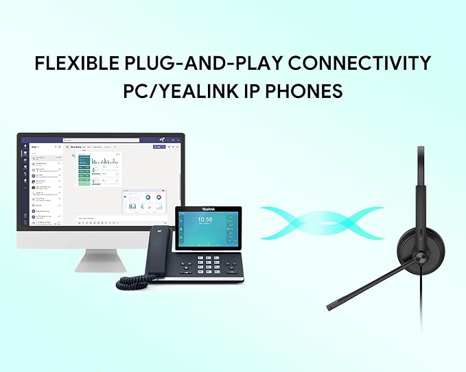 UH34 USB Headset with Microphone - Image 4