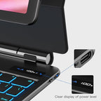 Magentic Keyboard Case for Samsung Galaxy Tab S10+/ S9+ /S9 FE+/S8+/S7+/S7 FE - Image 7
