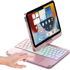 Keyboard case for iPad Mini 7 A17 Pro/Mini 6 Rotating, Touchpad Keyboard Case by PboyiqiS