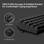 TMKB 60% Mechanical Gaming Keyboard, LED Backlight, Anti-Ghosting, Detachable - Image 5