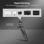 SMALLRIG Quick Release Plate Drop-in HawkLock mini Quick Release Camera Mount - Image 7