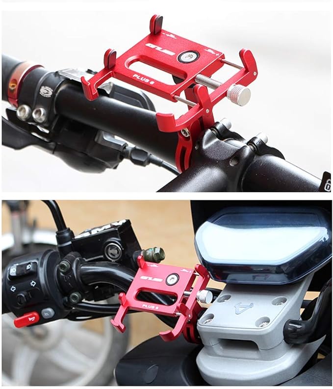 GUB Bike Phone Mount Holder, Aluminum Motorcycle Phone Holder Mount 360° - Image 7