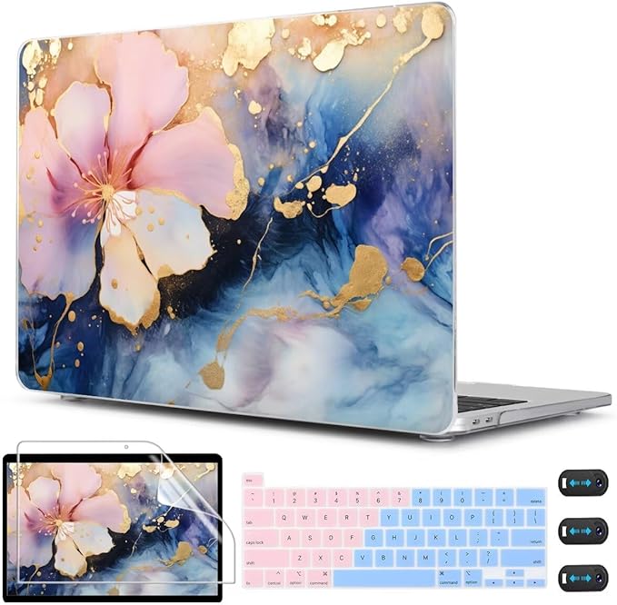 CISSOOK Compatible with MacBook Pro 13 inch Case M2 M1 A2338 A2251 A2289 by CISSOOK