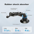 Came-TV Camera Suction Mount Suction, Pocket 3, Cup Camera Mount, 1/4" Mounting - Image 3