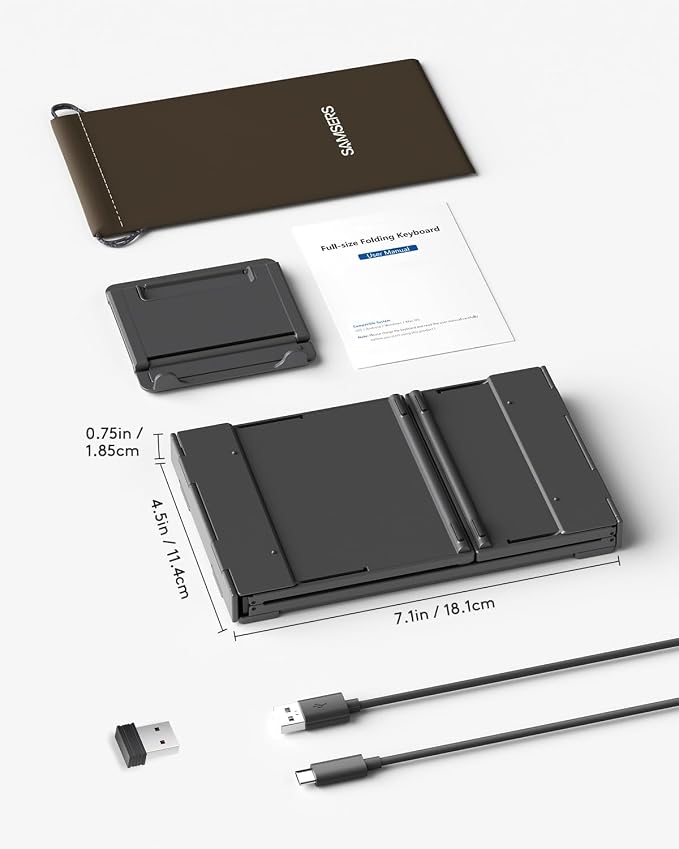 Samsers Foldable Bluetooth Keyboard - Image 9