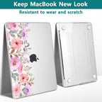 Teryeefi for 2024 2023 2021 MacBook Pro 14 inch Case M4/M3/M2/M1, Plastic Hard - Image 4