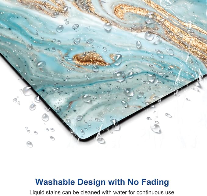Mouse Pad, Marble Mouse Pad, Premium-Textured Mouse Mat Square Waterproof - Image 5