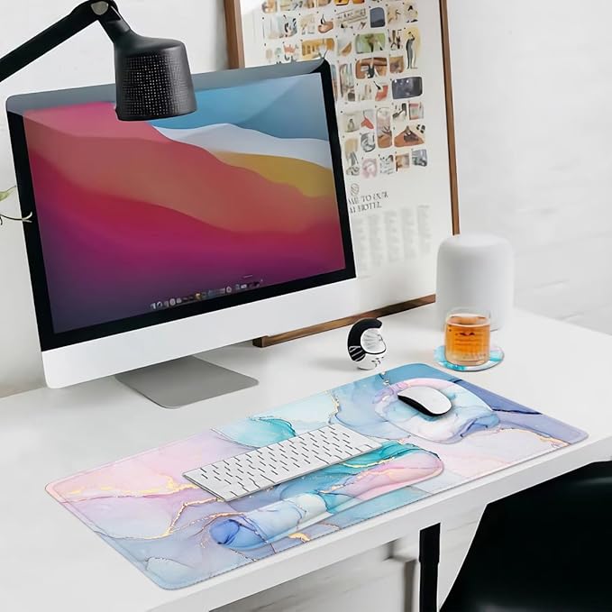 Keyboard Wrist Rest Large Mouse Pad Wrist Support - Image 6