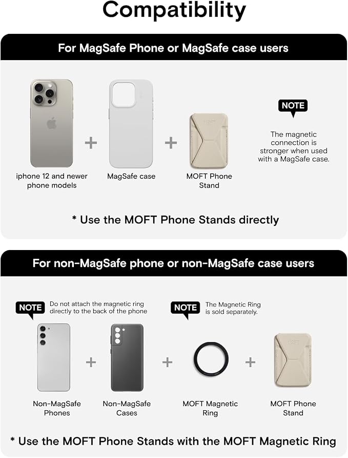 MOFT Magnetic Wallet Stand Compatible - Image 6