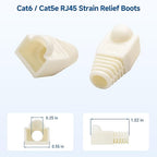 Cable Matters 100-Pack Cat6 / Cat5e RJ45 Strain Relief Boots, RJ45 Boot - Image 2