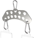 Double to Single Adaptor Plate for Cable Pulley Machines Durable Solid by Lights+Mountain