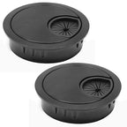 2 Pcs Desk Grommet 2-1/16" / 53 mm, Desk Cord Hole Cover, Cable Grommet Metal by EASYEAH